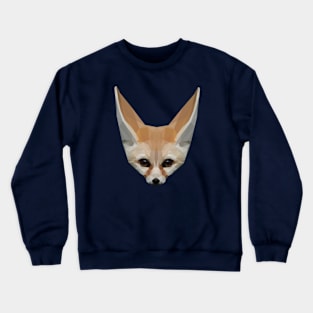 Geometrical Fennec Fox Crewneck Sweatshirt